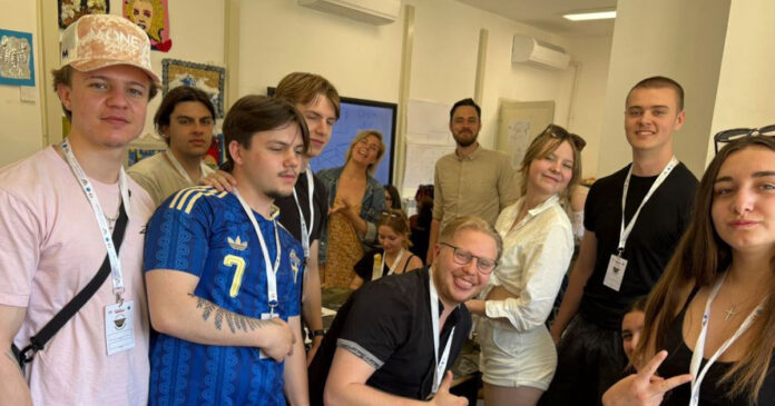 studenti svedesi in visita la liceo buchner per progetto erasmus