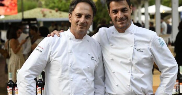 chef Nino Di Costanzo e Pasquale Palamaro a Ischia Safari