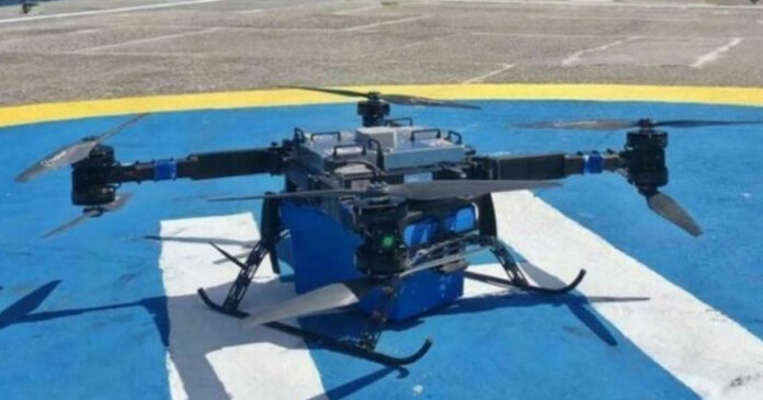 drone adibito a trasporto sangue