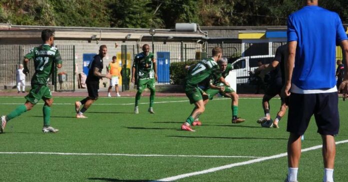 prima partita di campionato del real forio