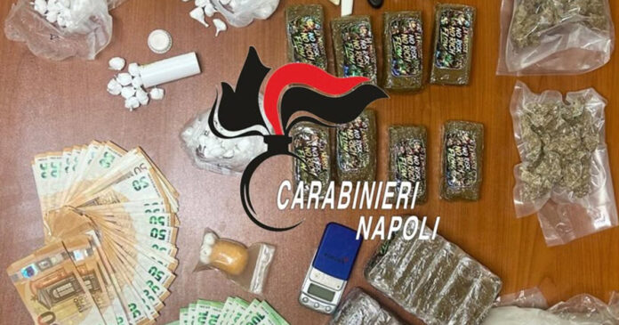sequestro di droga da parte dei carabinieri